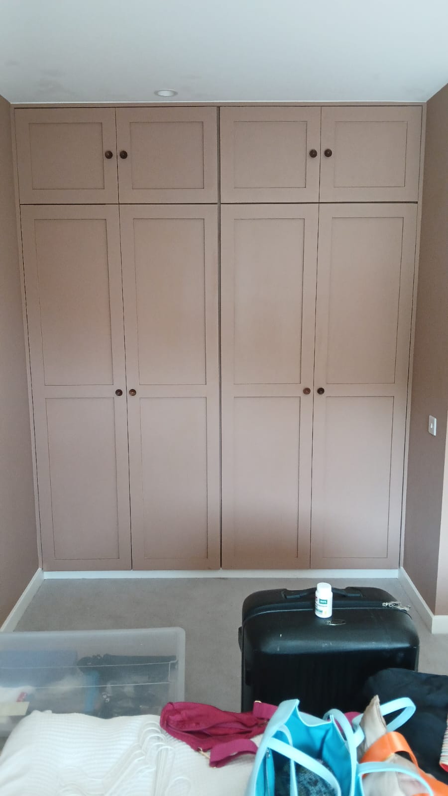 Bespoke fitted wardrobes - shaker style